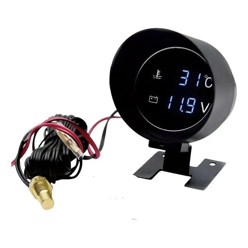 5x Marcador De Temperatura Automotivo + Voltímetro