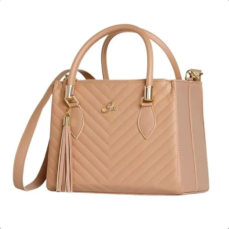 3x Bolsa Feminina Lorena Média Alça Transversal Immateriale