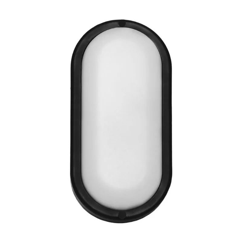 Kit 4 Arandela Tartaruga Led Taschibra Phare Slim 24w Ip65 4000k Bivolt Preto