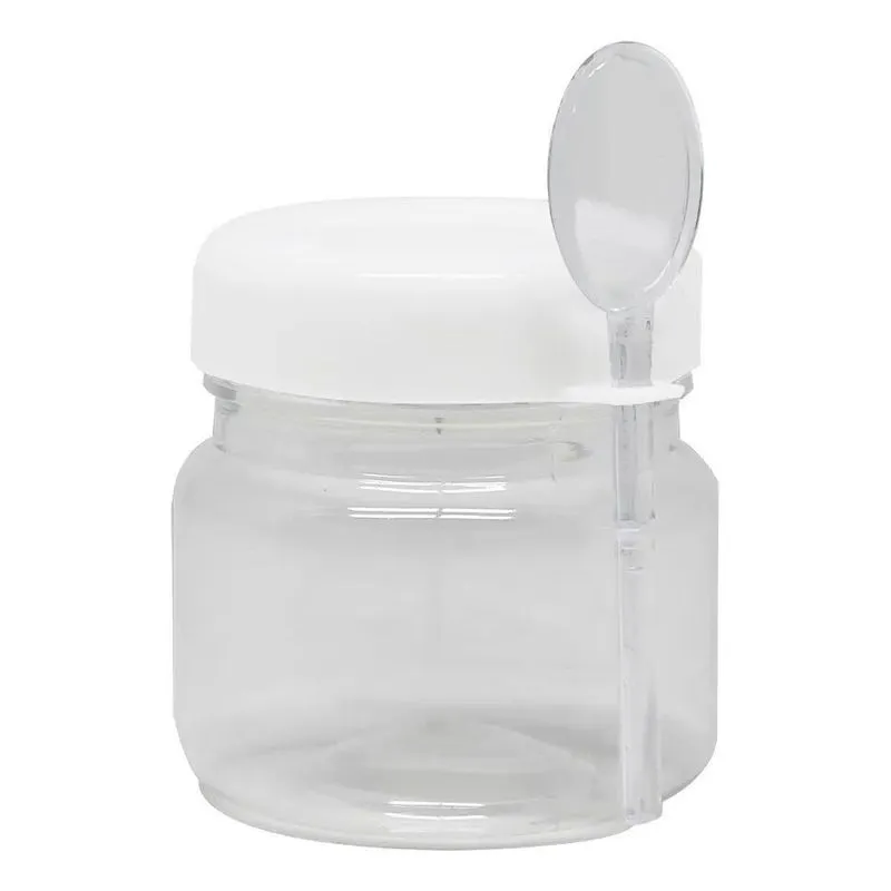 50 Potinhos De Plástico 40 Ml Brigadeiro De Colher Pascoa
