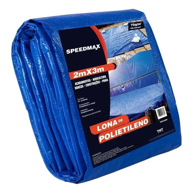 5x Lona 3x2 Azul Impermeavel Piscina Barraca Camping Telhado