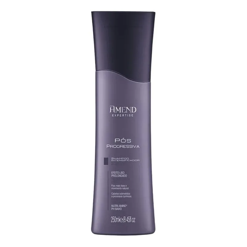 3x Shampoo Amend Pós Progressiva 250ml