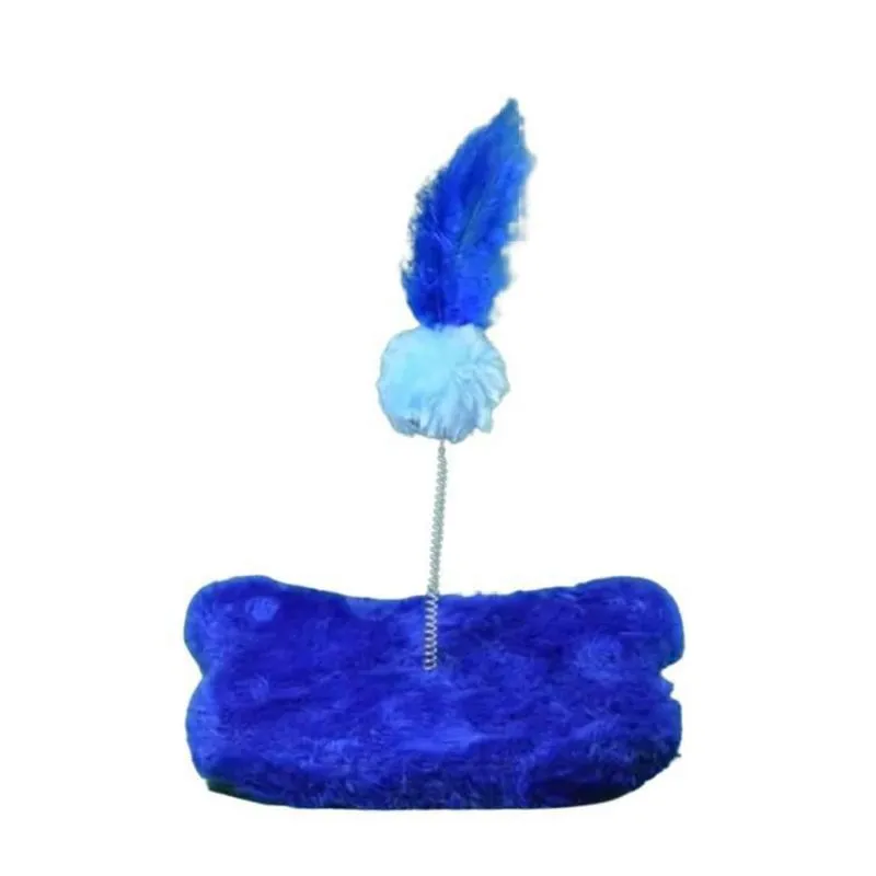 Brinquedo Para Gatos Com Mola Azul Royal