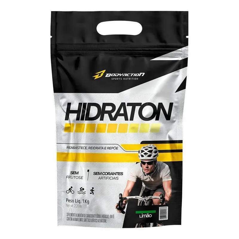 3x Hidraton Bodyaction 1kg Sabor Limão