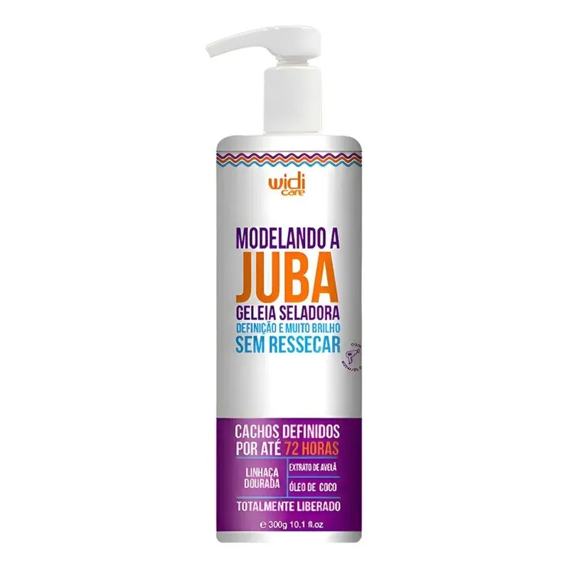 Juba Geleia Seladora Cachos Definidos 300g Widi Care Modelan