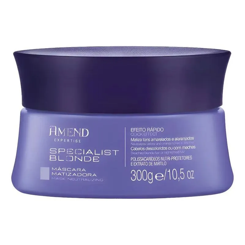 Máscara Matizadora Specialist Blonde Amend 300g