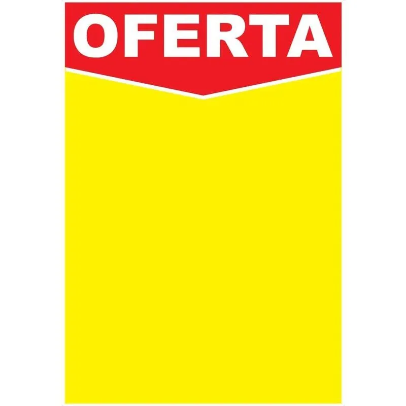 Placa De Oferta Pc Com 100 Un Tamanho: 30x42