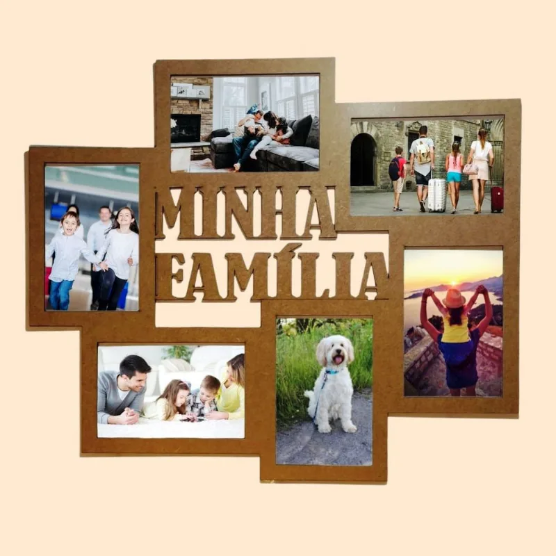 Porta Retrato de Parede em mdf