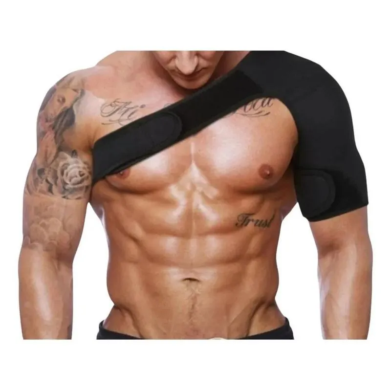 2x Ombreira Protetor Futebol Ginástica Neoprene Envio 24h
