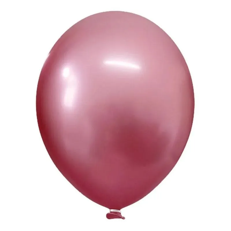 Balão Bexiga Metalizado 16 Polegadas - Gigante - 10 Unida Ro