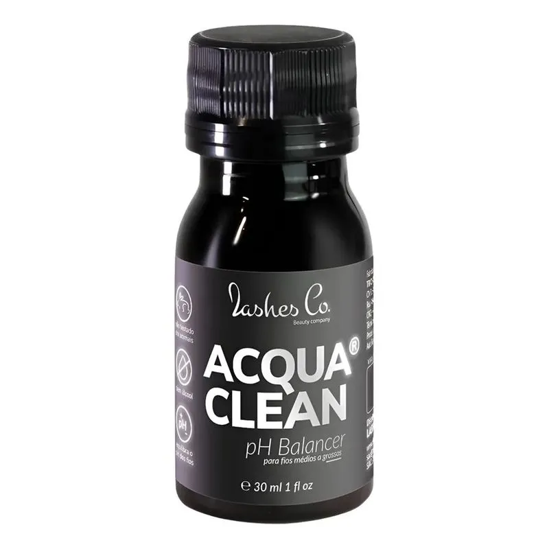 Acqua Clean Solução De Limpeza Para Cílios Lashes Co 30ml
