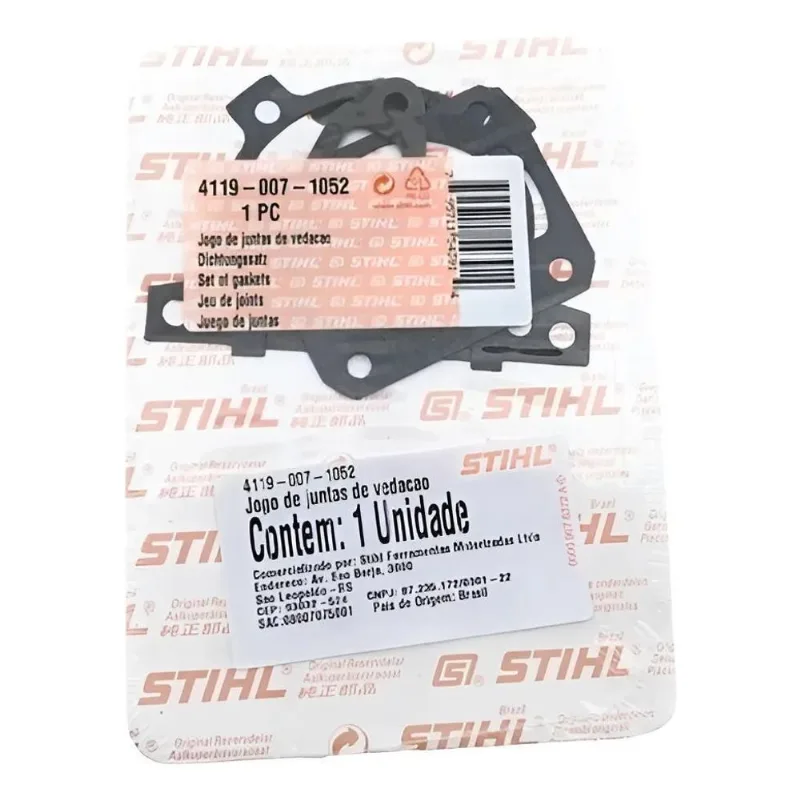 2x Jogo Juntas Motor Roçadeira Stihl Fs160/220/290