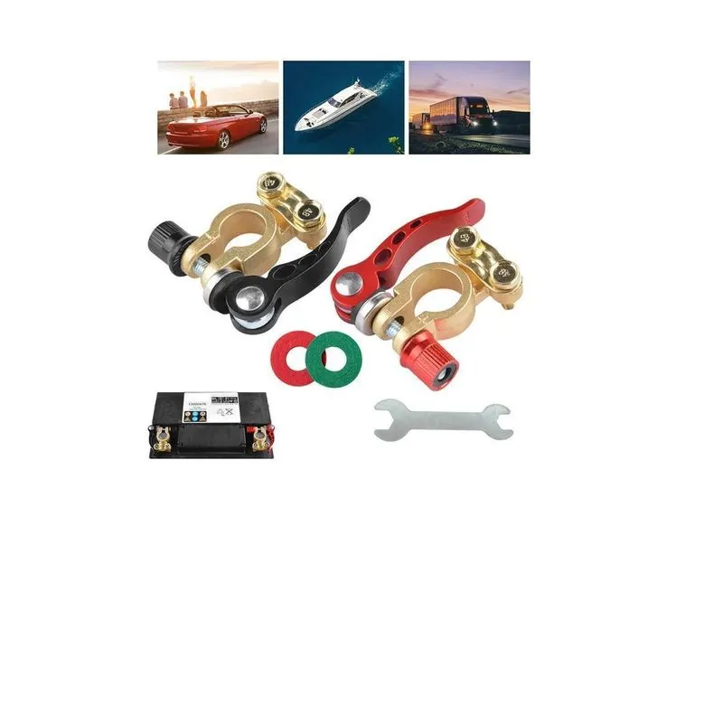 Conector De Terminal De Bateria Com Engate Rápido Polo Trava