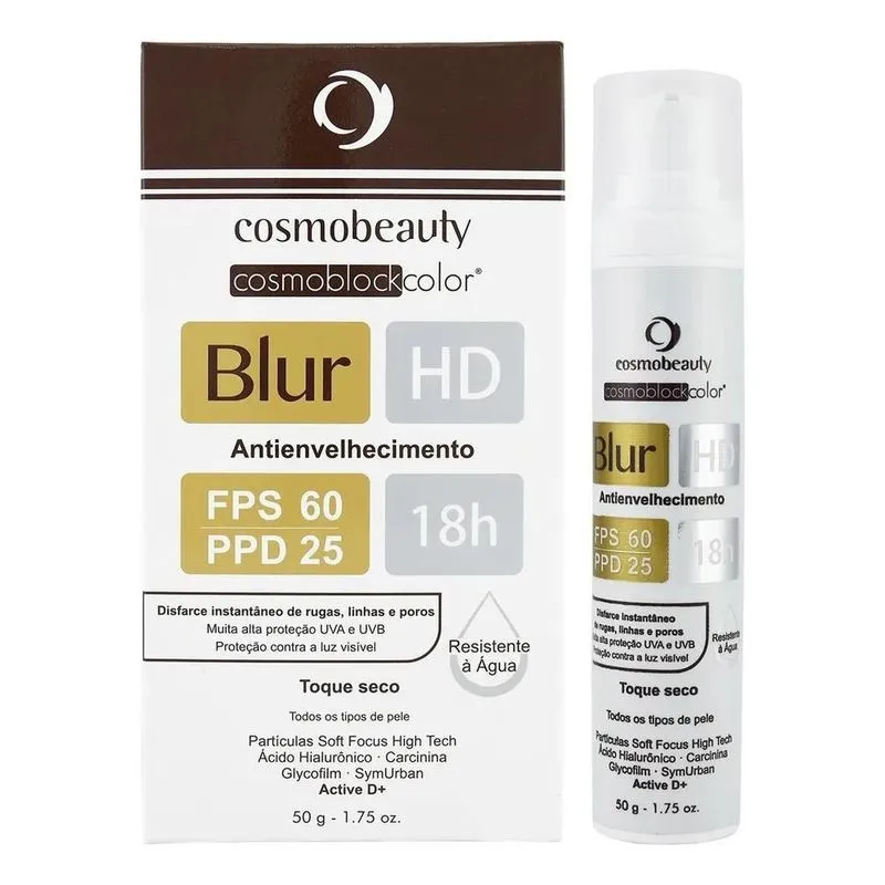 Blur Hd Fps60 Proteção 18h Cosmobeauty Melhor Bronze