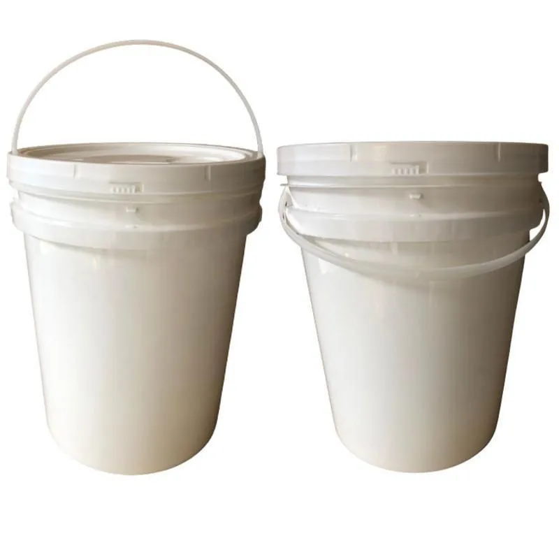 Balde Plástico 20l Para Peixes E Tampa Removível 2 Pçs
