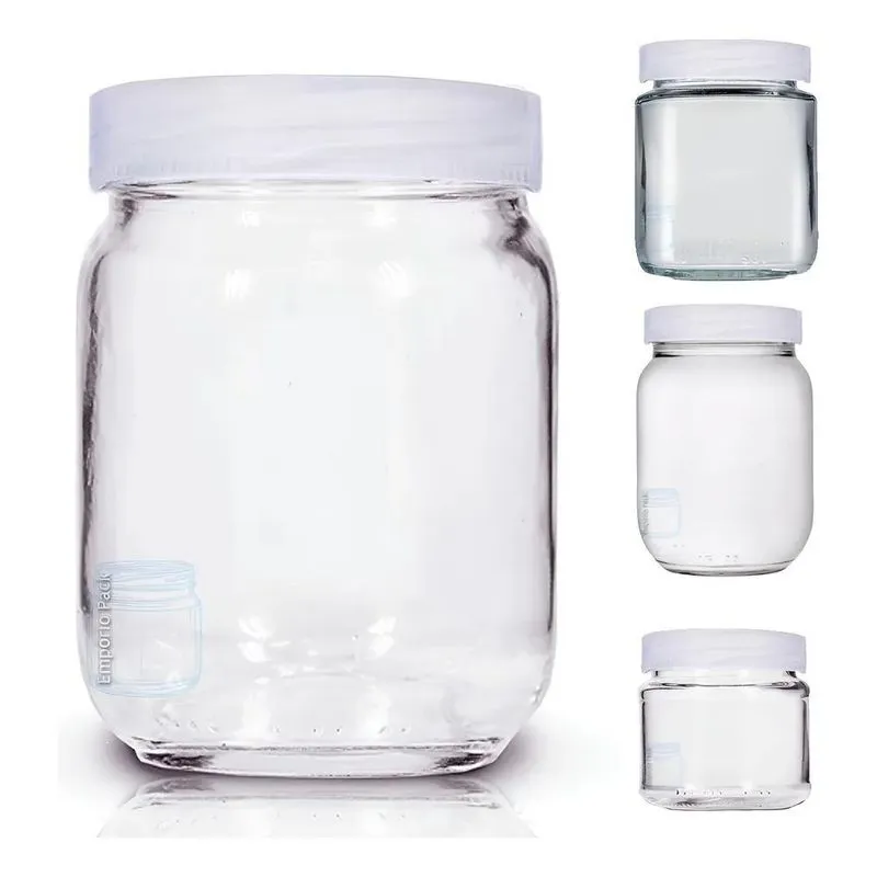10 Potes De Vidro, Congelar Leite Materno Ou Pap 200ml