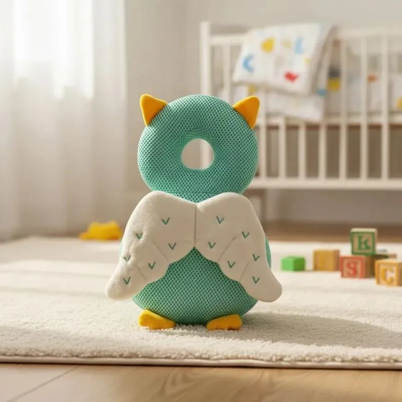 Mochila Protetor Cabeça Bebe Almofada Antiqueda Alta P Anjin
