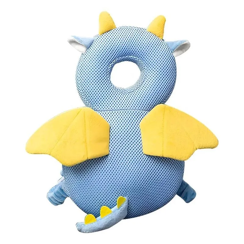 Mochila Protetor Cabeça Bebe Almofada Antiqueda Alta Pr Drag
