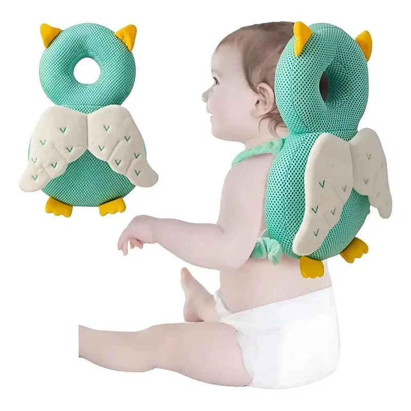 Mochila Protetor Cabeça Bebe Almofada Anti Anjinho