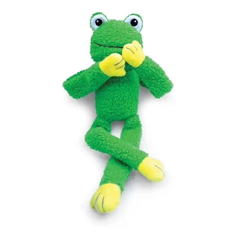 2x Brinquedo Pelucia Para Cães Mordedor Sapo