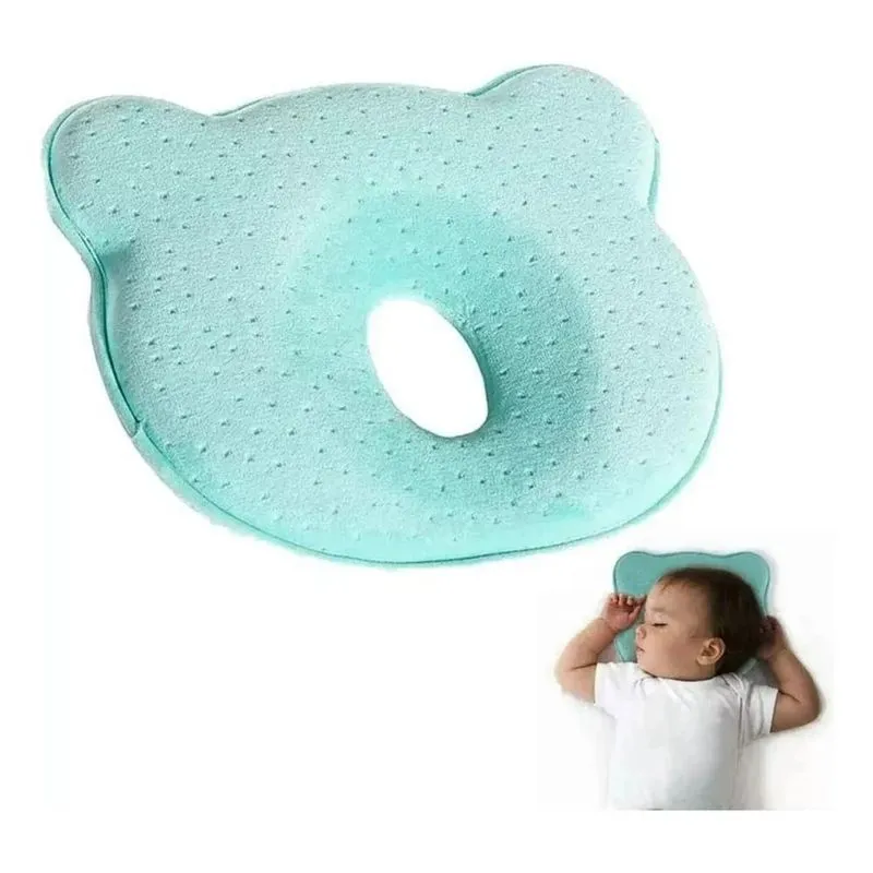 Travesseiro Bebê Plagiocefalia Posicional Anti Cabeça Amare