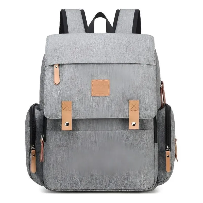 Bolsa Maternidade Land Luxury Cinza-escuro