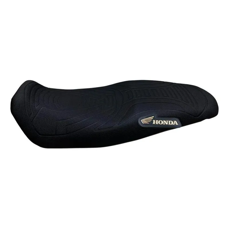 Capa De Banco De Moto Esportiva Honda Cg Fan Ti Honda Ouro