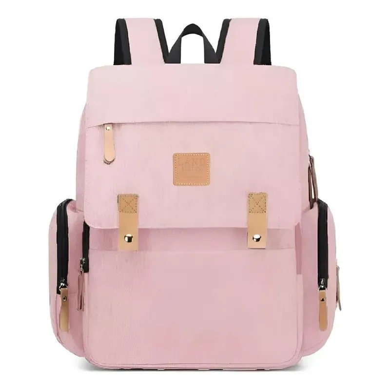 Bolsa Maternidade Land Luxury + Rosa-claro