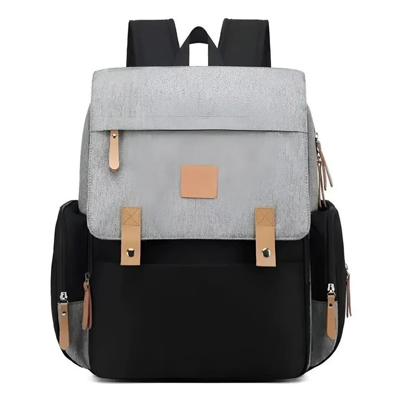 Land Mochila Maternidade Land Luxury Pron Cinza-pre