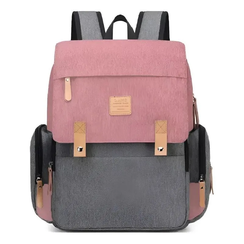 Land Mochila Maternidade Land Luxury Pro Coral-escu