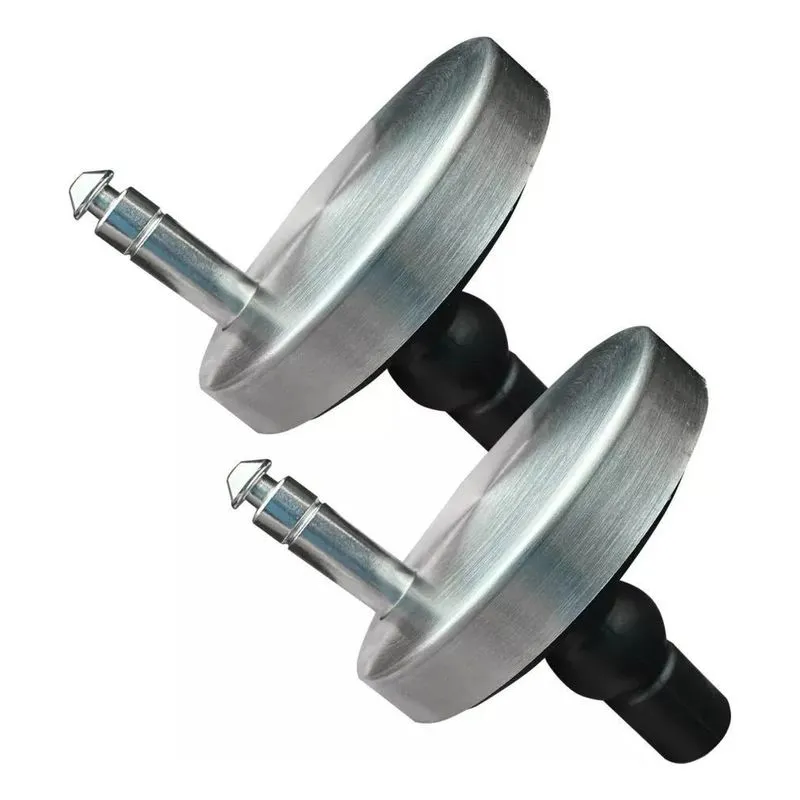 10x Par Fixador Para Assento Vaso Sanitário Privada Inox In