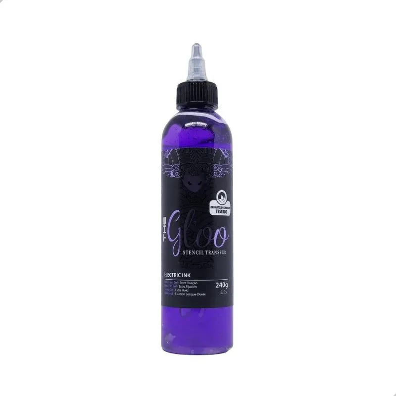 10x Transfer Gel Para Tatuagem The Gloo 240ml Electric Ink