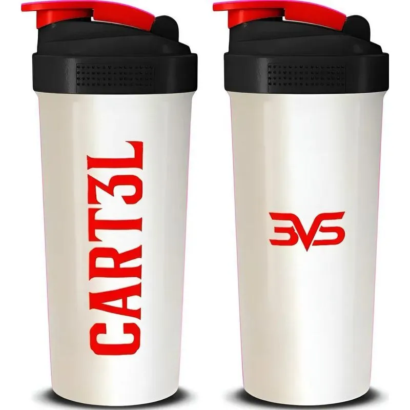 Coqueteleira / Shaker Cartel 3vs Branca - Academia 600ml - 3