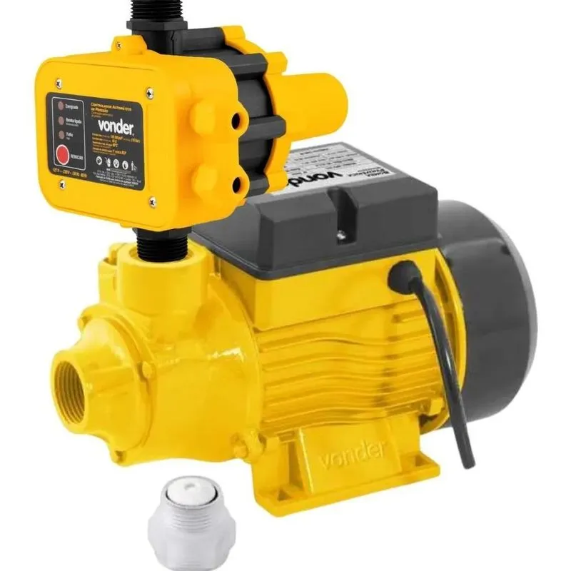 Bomba Pressurizadora De 1/2hp Bivolt Com Pressostato Vonder