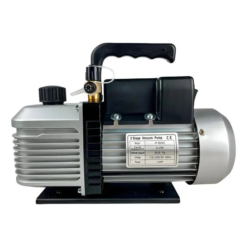 Bomba Vácuo Refrigeração Automotiva 6cfm Duplo Estágio 1/2hp