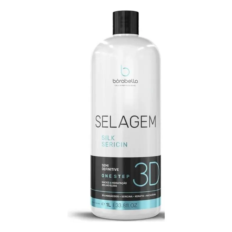 10x Borabella Selagem 3d Semi Definitiva Orgânica 1l
