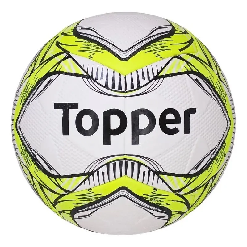 3x Bola Topper Society Branca E Azul