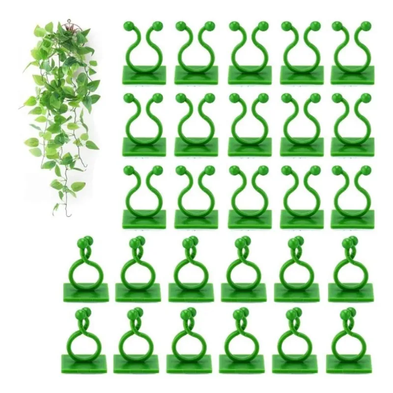 5x Kit 50 Clipes De Fixação De Parede Para Escalada De Plant