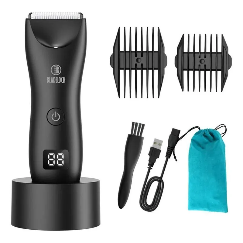 10x Removedor Elétrico Para Pelos Íntimos Masculinos Com Su