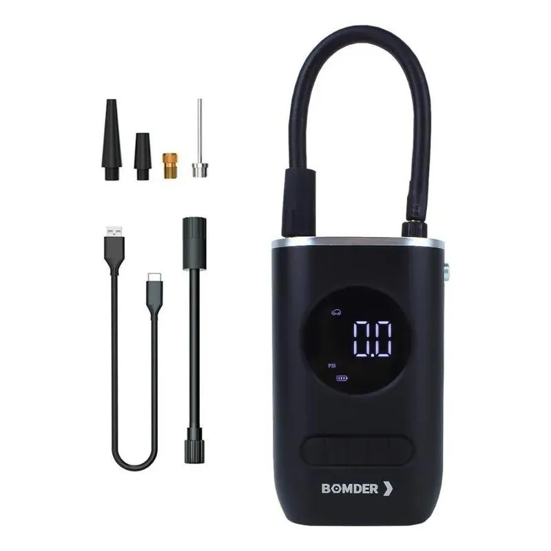 10x Bomba De Encher Pneu De Carro Bike Moto Eletrica Portat