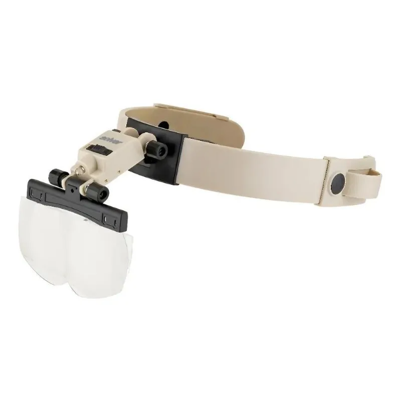 Lupa Cabeça Led Profissional 4 Lentes Solver Slc-1010