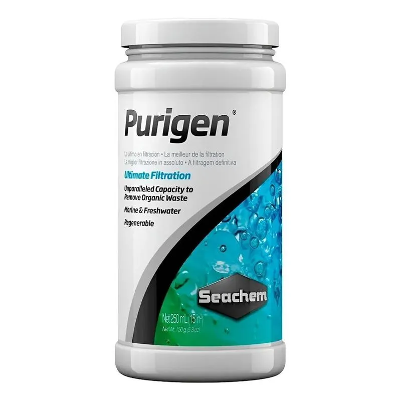 Seachem Purigen - 250ml - Embalagem E Lacrada