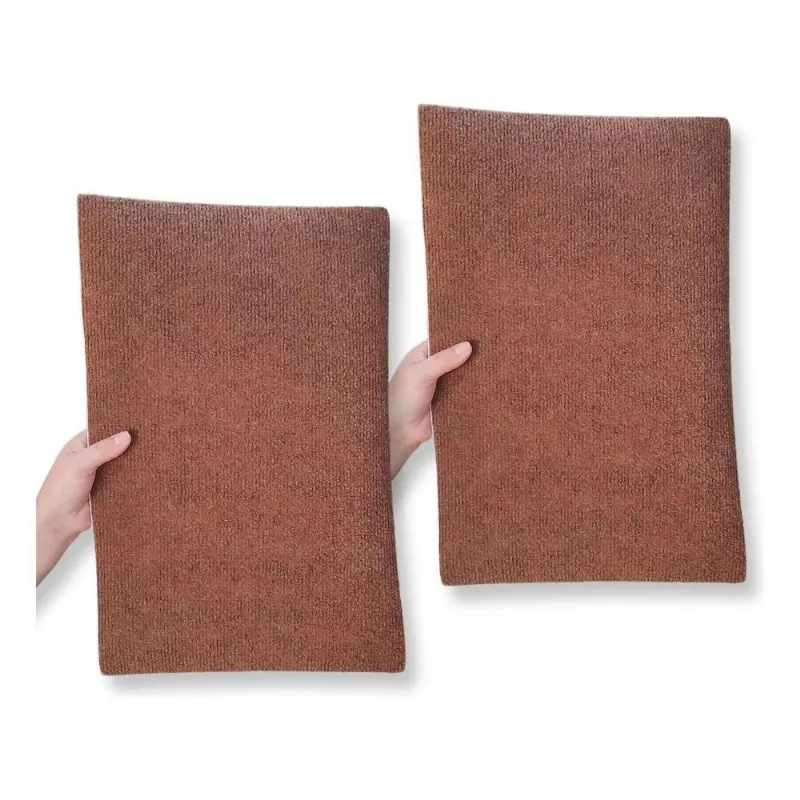 Arranhador Para Gatos Adesivo De Carpete 31x48cm Ki Marrom
