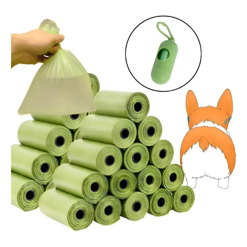 Kit 600 Saquinhos 40 Rolinhos Cata Caca Biodegradável Pet Co