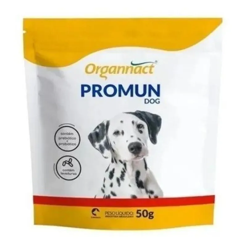 Suplemento Vitamínico Organnact Promun Dog 50g