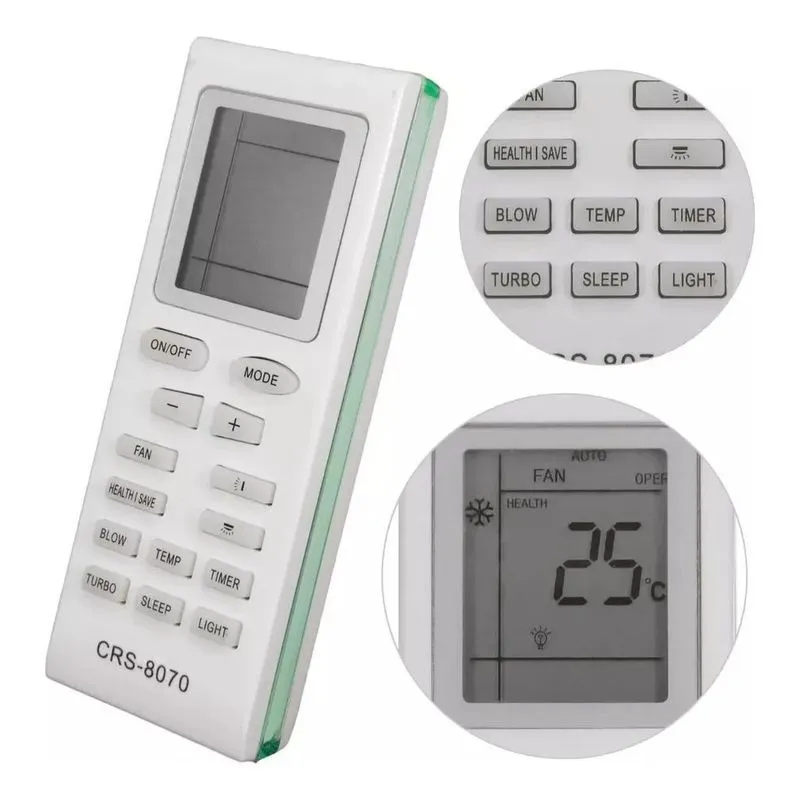 3x Controle Ar Condicionado Compatível Gree Bay Gardem Yb1fa