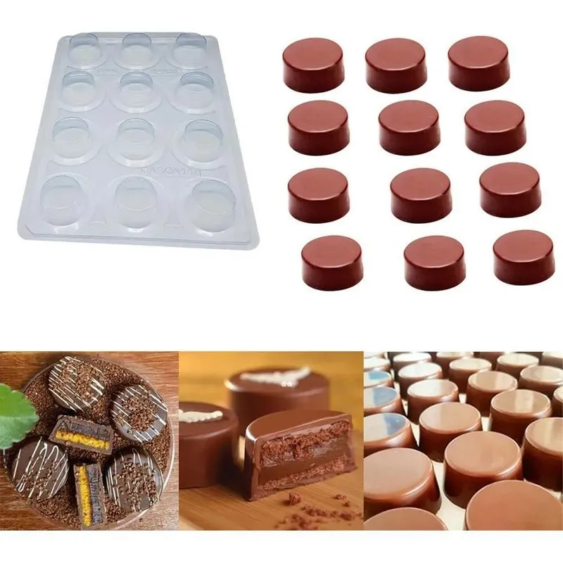 3x Novidade Forma Silicone Mini Pão De Mel Redondo Ref Sp 82