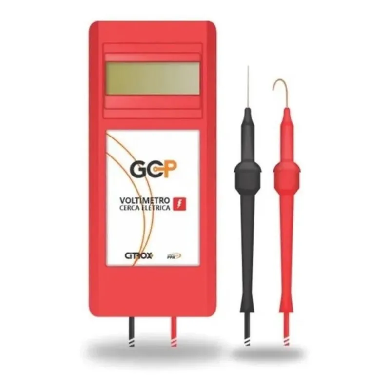 5x Voltimetro Digital Para Cercas Eletricas Gcp Citrox Ppa