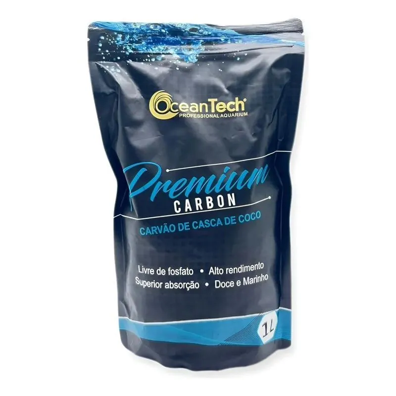 Carvão Ativado Filtro Para Aquários Ocean Tech Premium Carbo