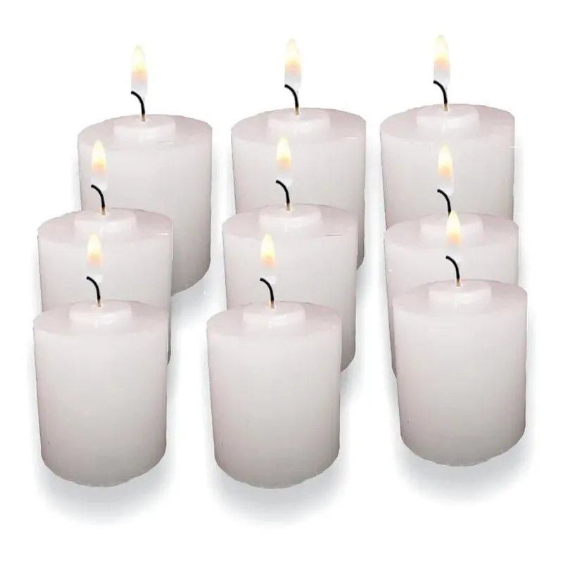 3x 24 Velas Duração 20 Horas Decoração Festas Casamento Rech